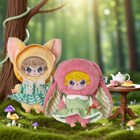 YH YUHUNG Forest Whim Blind Box Animal-Themed Plush Doll 1/72 Scale Frozen Characters Soft Backpack Pendant Keychain for Kids