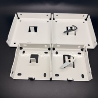 Tringles à rideaux en fer modernes, écologiques, robustes et pratiques de 4 pouces, avec supports muraux et accessoires