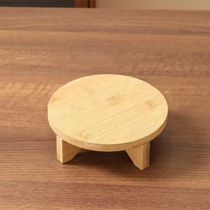 أنيق عالي الجودة تشطيب خشبي طبيعي زهرة جودة متينة طاولة كرتون مركزية للمنزل - Product Image 6