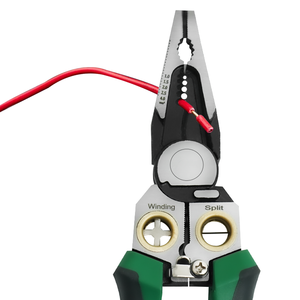 2025ปากกาทดสอบไฟฟ้า8-in-1และคีมปอกสายเคเบิลขายดีที่สุดพร้อมความสามารถในการวัดสายไฟ - Product Image 4