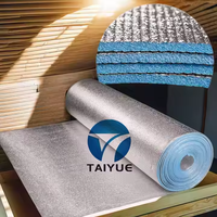 Conception moderne Feuille d'aluminium en mousse XPE Isolation du toit Panneau en polyiso Pir Feuille de polyisocyanurate pour entrepôts