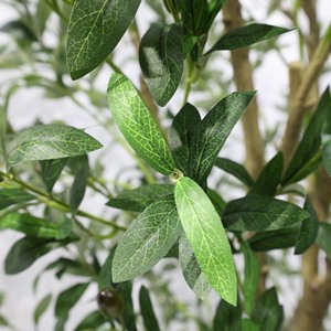 Arbre décoratif de luxe léger, grand ornement végétal bionique, arbre d'intérieur en forme d'<span class=keywords><strong>olivier</strong></span>, assemblé et démontable - Product Image 3