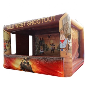 Juego de Pelotas Inflables Wild West Shootout, Desafío Deportivo para Niños, <span class=keywords><strong>Juegos</strong></span> de Disparos, Juego Deportivo Inflable para Adultos - Product Image 2