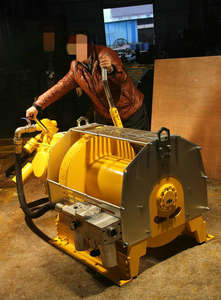 כננת אוויר קרנת אוויר קל משקל פנאומטי אוויר קל משקל לבניית הרמת עומס כבד - Product Image 3