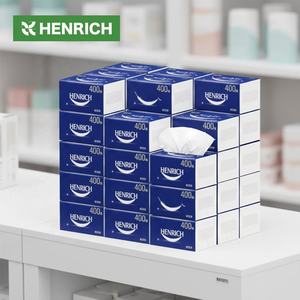 Mouchoirs en papier doux pour le visage, 3 plis, boîte <span class=keywords><strong>de</strong></span> luxe, sensation ultra douce, forte absorption pour le démaquillage, le nettoyage et les soins quotidiens - Product Image 1