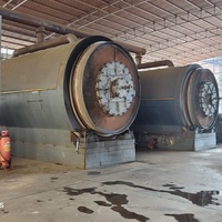 Nouvelle machine rentable de recyclage des pneus usagés, petite usine de pyrolyse