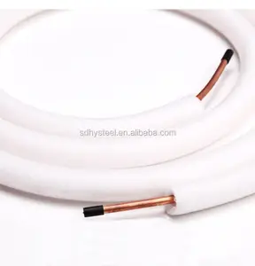 Air Conditioner Insulated Copper Pipe Insulation Copper Tube