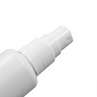 Flacon pulvérisateur vide en plastique HDPE à brume fine de 30 ml, 50 ml, 150 ml, pour parfum et recharges, avec pompe et marquage à chaud