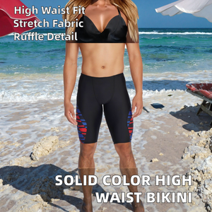 Traje de Baño para Hombre, Estilo Speedo, Transpirable, de Secado Rápido, Estampado - Product Image 2
