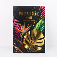 Affiches d'art sur papier acide avec dorure métallique de qualité muséale, vernis 3D et UV sélectif en relief pour exposition d'artistes