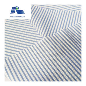 Venta directa 200gsm Nylon Spandex Matte Seersucker Traje de baño Tejido de punto elástico para deporte Fitness Ropa interior Uniformes de tela <span class=keywords><strong>Bikini</strong></span> - Product Image 1