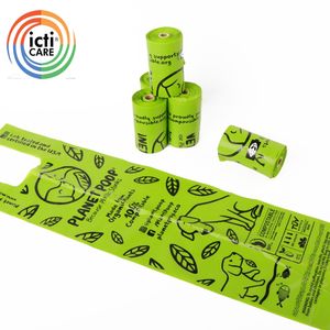 Auslaufs icherer Hunde mülls ack Biologisch abbaubare Hundekot beutel Abbaubare große Mülls äcke für Hunde - Product Image 2