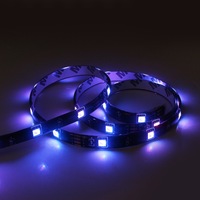 5M 30led kit lampu belakang TV IP65 5V lampu rumah pintar IR pengendali jarak jauh 24 tombol SMD5050 RGB lampu strip led