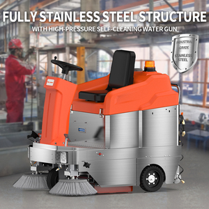Máy quét đường mini điện <span class=keywords><strong>rs1100</strong></span> để làm sạch bê tông vuông nhỏ/vỉa hè nhựa đường/gạch terrazzo làm bằng nhựa - Product Image 2