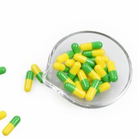 Capsules végétales claires de la taille 00 HPMC, gélules vides séparées