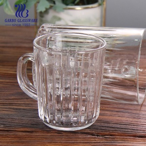 Taza de Vidrio Blanco de 8oz para Té y Café, Éxito de Ventas en el Mercado de Inglaterra y Polonia, Taza de Vidrio para Beber en Casa, Venta al por Mayor para Supermercados - Product Image 4