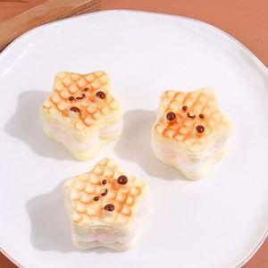 Ultra Soft Tiger Skin Star Waffle Cake Silicone <b>Squishy</b> Worm Toy Perfect Stress Relief for Office Kids <b>Squishy</b> Squeeze Toys - Product Image 5