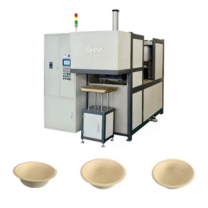 Machine de moulage de pâte à papier pour la fabrication de vaisselle compostable à partir de bagasse et de pâte de bois - Product Image 4