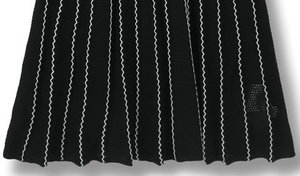 2025 abito lungo girocollo primaverile personalizzato OEM & ODM da donna con orlo con Maxi abito traforato ispirato a Sandro - Product Image 6