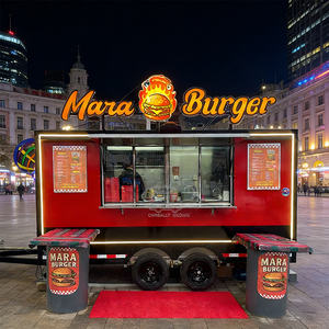 Remolque de Comida para Panadería, Totalmente Equipado, Cocina Móvil, Carrito de Comida Callejera, Remolque de Comida para Panadería - Product Image 3