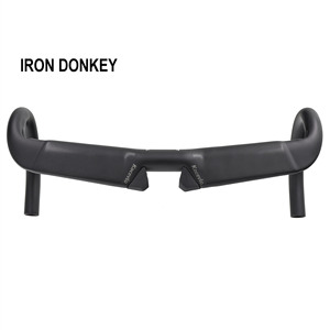铁驴定制Logo全碳纤维公路自行车长凳手柄哑光破风长凳手柄 - Product Image 6