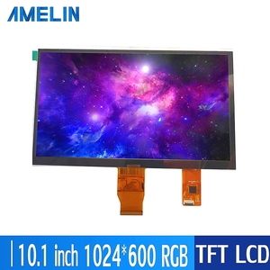 10.1-inch 1024 * Độ phân giải 600 RGB giao diện IPS mà không có Backlit tụ màn hình cảm ứng - Product Image 3