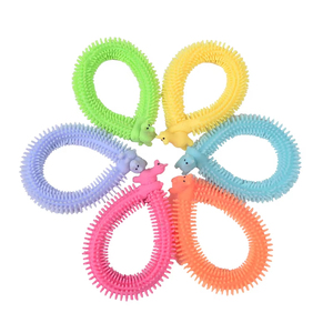 Rubber Pull <b>Rope</b> <b>Bracelet</b> Sensory Toy Stress Relief Fidget Teething Toy for Girls Boys Unisex 14 Years & up - Product Image 3