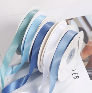 Beste Qualität New Fashion Farbe Double Face Seide Satin band 1/2 "Zoll 12mm Bandro lle 100Yards/Rolle für Geschenk box Verpackung - Product Image 3