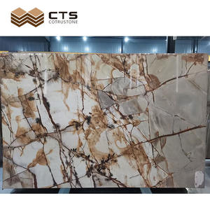 Placa de cuarzo de lujo, piedra azul, impresión romana, antigua, exótica, <span class=keywords><strong>TV</strong></span>, decoración de pared - Product Image 4