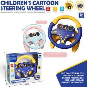 Nuovo prodotto di simulazione infantile primo educativo splendente luce musicale volante giocattoli <span class=keywords><strong>per</strong></span> seggiolino auto gioco di guida elettronica - Product Image 6