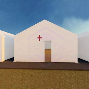 Prix bon marché Tentes en aluminium de forme A Tente de chapiteau commerciale Toit en PVC Grande tente Taille personnalisée - Product Image 4