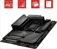 UNTUK MSI MEG X670E Motherboard ATX AM5 soket DDR4 saluran memori ganda untuk AMD untuk Ryzen 7000 Server baru SATA Hard Drive