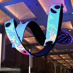 Yuyi độ nét cao Đường Cong 360 p1.86 LED mềm màn hình trong nhà ngoài trời LED cong mềm dọc linh hoạt quảng cáo Màn hình hiển thị - Product Image 5