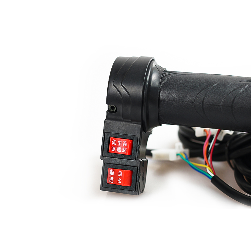 Ручка регулятора и кабель 22,5 мм, Ручка регулятора скорости для электрического велосипеда, скутера с кабелем 2,1 м