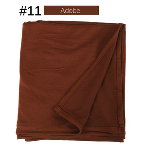 ฮิญาบเจอร์ซีย์คุณภาพสูง พรีเมียม ผ้าคลุมศีรษะมุสลิมเนื้อนุ่มสำหรับผู้หญิง ทึบแสง ยืดหยุ่น ขายส่ง สินค้ามาใหม่ - Product Image 6