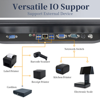 15,6 дюймов алюминиевая Базовая оболочка Touch All In One Pos Systems