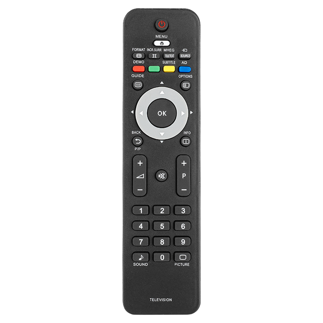 New Remote Control For Philips LCD TV 19PFL3405H 19PFL3205H/12 22PFL3405H/12 22PFL3405H 22PFL3415H 26PFL3405H 26PFL3205H/12