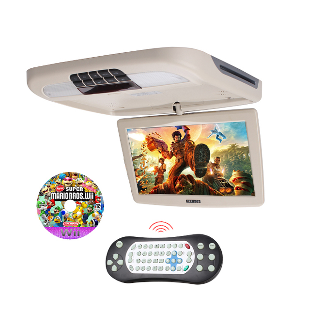 10.1 Inch Car Roof Monitor DVD Player Flip Down Monitor USB SD Car Ceiling Monitor