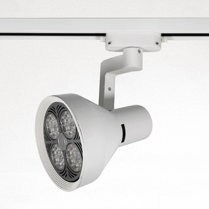 Lumière de piste LED noire à corps noir certifié<span class=keywords><strong>e</strong></span> CE Rohs Saa, PAR30 35W, deux fils, rotative à 360 degrés, <span class=keywords><strong>E</strong></span> 27 pour PAR - Product Image 2