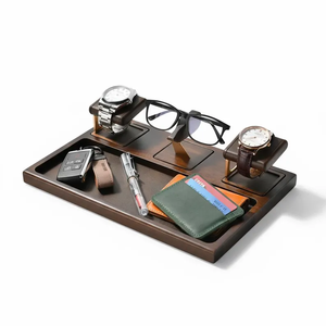 Regali <span class=keywords><strong>di</strong></span> <span class=keywords><strong>San</strong></span> <span class=keywords><strong>Valentino</strong></span> <span class=keywords><strong>per</strong></span> <span class=keywords><strong>Lui</strong></span> Organizzatore da Comodino Stazione <span class=keywords><strong>di</strong></span> Ricarica Vassoio Portaoggetti <span class=keywords><strong>per</strong></span> Orologio Telefono Occhiali - Product Image 1