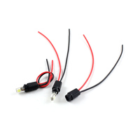 CAR-REFINE Voiture 286 T5 LED Ampoule Lampe Douille T5 LED Ampoules Plug Holder LED Instrument Lampes Socket Extension Câbles Connecteurs