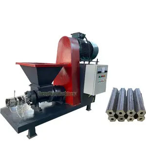 Screw press briquetting machine /Sawdust briquette machine for sale /Wood chip briquette maker for sale
