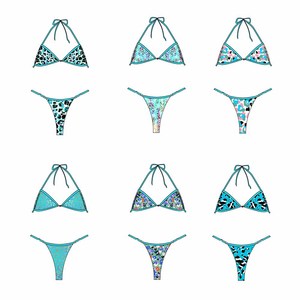 Maßgeschneiderte Badeanzug-Hersteller Repreve Recycelte Bademode Zweiteiliger Badeanzug Sexy Bikini-Set Damen-Badeanzug für Frauen - Product Image 1