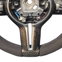 Volant en Alcantara pour BMW M3 M5 M4 X3 X5 X7 F10 F01 F15 F30 F20 F31 F32 F34 F36 F48 F25 E70 E87 E90 E91 E92 E60 F02 F11