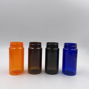 <span class=keywords><strong>50</strong></span> <span class=keywords><strong>Ml</strong></span> 100ml 300mlBlack Pet Matte Bpa Jar Contenedor vacío Cápsula Botellas Aluminio Plástico CRC Tapones de rosca - Product Image 3