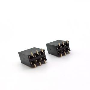Conector de cabezal hembra de paso de 2,54mm Fila dual SMT H8.5mm 2*3P - Product Image 5
