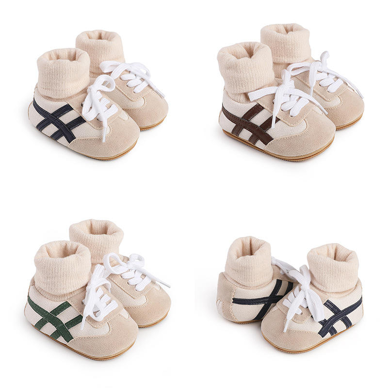 Autumn and Winter Infant Toddler Walking Shoes Warm Boys Girls Screw-In  Plush Sock Head Shoes Baby Shoes