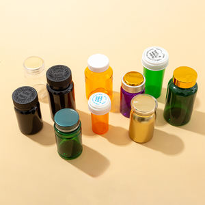 Botol pil plastik kosong toples tahan anak kualitas obat warna dapat disesuaikan dengan kemasan botol kapsul obat topi pengaman anak - Product Image 3