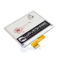 Waveshare - E-Ink E-Paper, EPD Raw Display, Red, Black