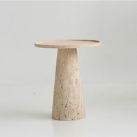 Table basse de luxe italienne, design moderne, plateau en panneau, bord en marbre naturel durable, meubles de salon pour la maison